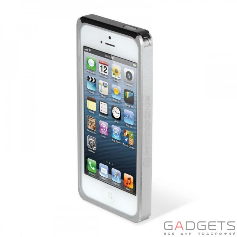 Фото Захисний алюмінієвий бампер для iPhone 5 Scosche railKASE (IP5RS)
