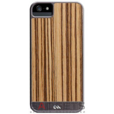 Чехол-накладка Case-Mate Premium Wood Cases Zebra Print для iPhone SE/5/5S (CM022436)