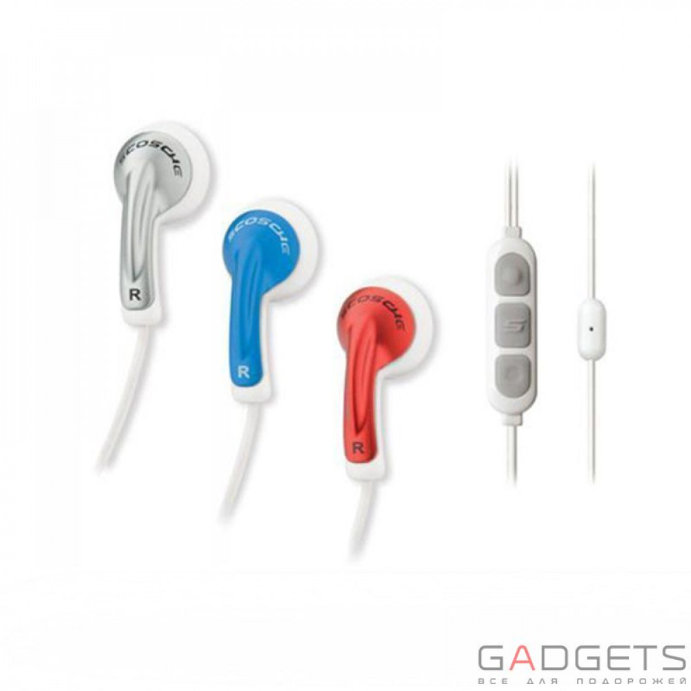 Фото Навушники Scosche Chameleon Earbuds with tapLINE II Remote & Mic (HP65M2)