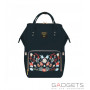 Рюкзак для мамы Sunveno Diaper Bag Black Embroidery фото 0