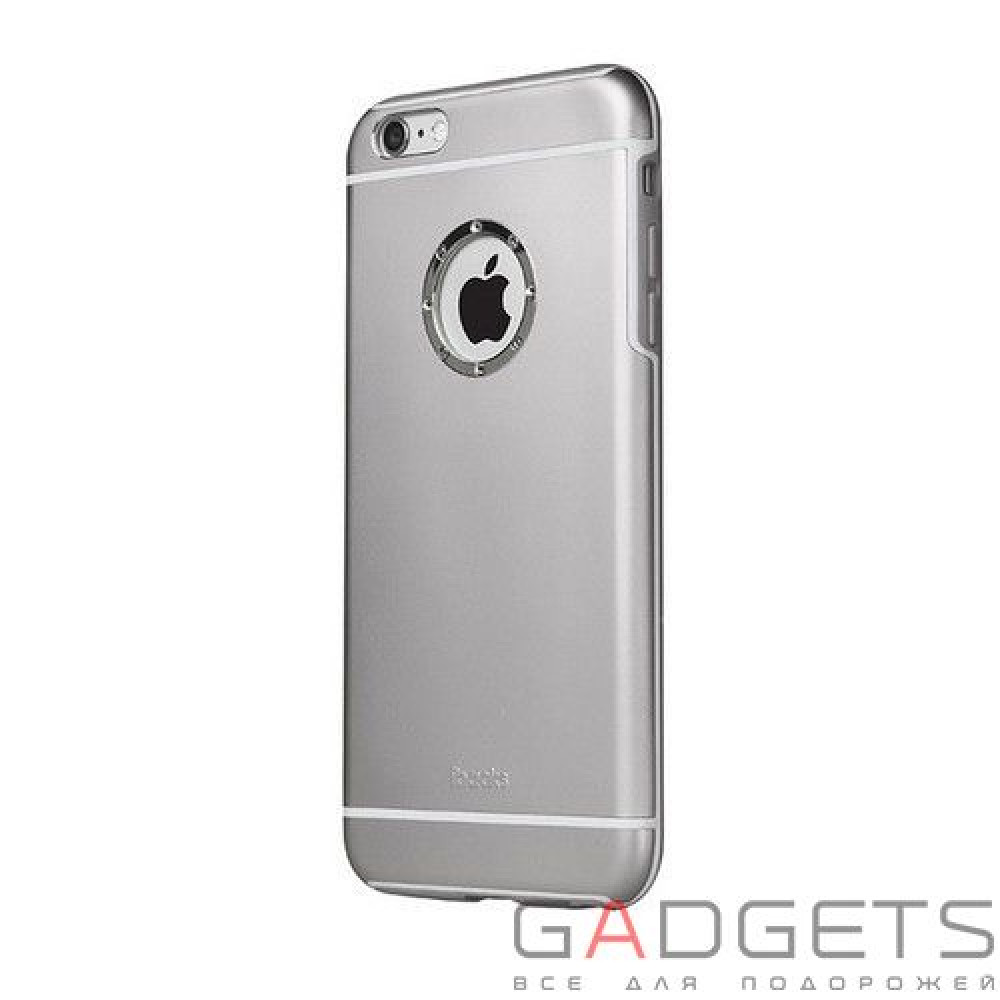 Фото Чехол-накладка iBacks Armour Crystal Diamond Case Silver для iPhone 6/6s
