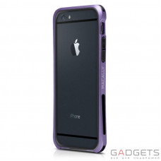 Бампер Macally Flexible Protective Frame for iPhone 6 Metallic Purple