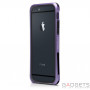 Бампер Macally Flexible Protective Frame for iPhone 6 Metallic Purple фото 0