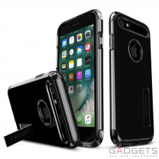 Чехол-накладка Spigen Case Slim Armor Jet Black для iPhone 7 (SGP-042CS20842)