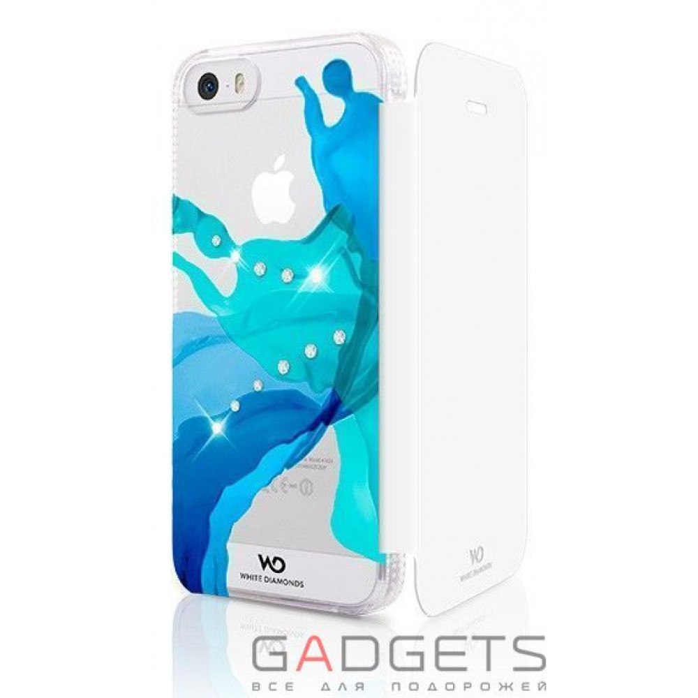 Фото Чохол-книжка White Diamonds Liquids Booklet Blue for iPhone 55S (1211LIQ44)