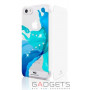 Чохол-книжка White Diamonds Liquids Booklet Blue for iPhone 55S (1211LIQ44) фото 0