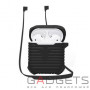 Чехол COTEetCI Airpods Case+line Black (CS8108-BK) фото 0