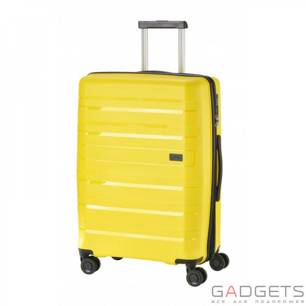 Фото Чемодан на 4-х колесах Travelite Kosmos (M) 72 л Yellow (TL073948-89)