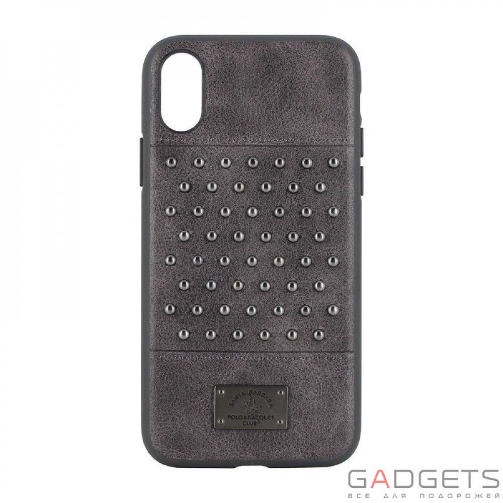Фото Чехол Polo Staccato для iPhone X Grey (SB-IPXSPSTA-GRY)