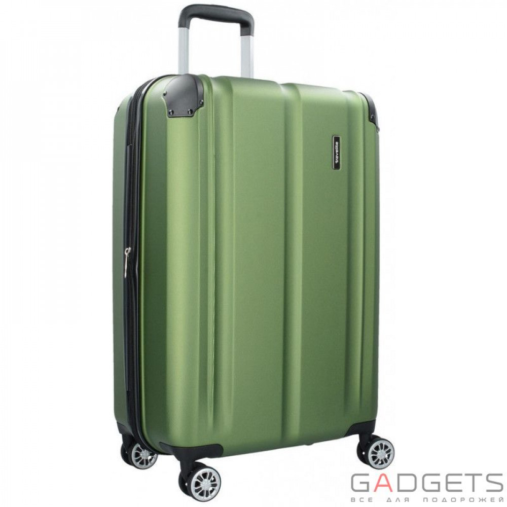 Фото Валіза на 4-х колесах Travelite City (M) 78 л Green (TL073048-80)