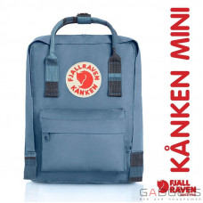 Рюкзак Fjallraven Kanken Mini Blue Ridge-Random Blocked (23561.519-925)
