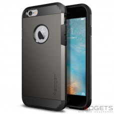 Чехол-накладка Spigen Case Tough Armor Gun Metal for iPhone 6/6S (SGP11612)