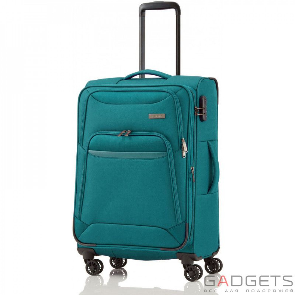 Фото Чемодан на 4-х колесах Travelite Kendo (M) 56 л Petrol (TL090348-22)