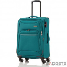 Чемодан на 4-х колесах Travelite Kendo (M) 56 л Petrol (TL090348-22)
