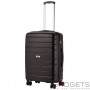 Валіза TravelZ Big Bars (M) Black фото 0