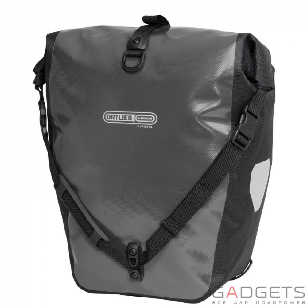 Фото Гермосумка велосипедная Ortlieb Back-Roller Classic asphalt-black 20 л