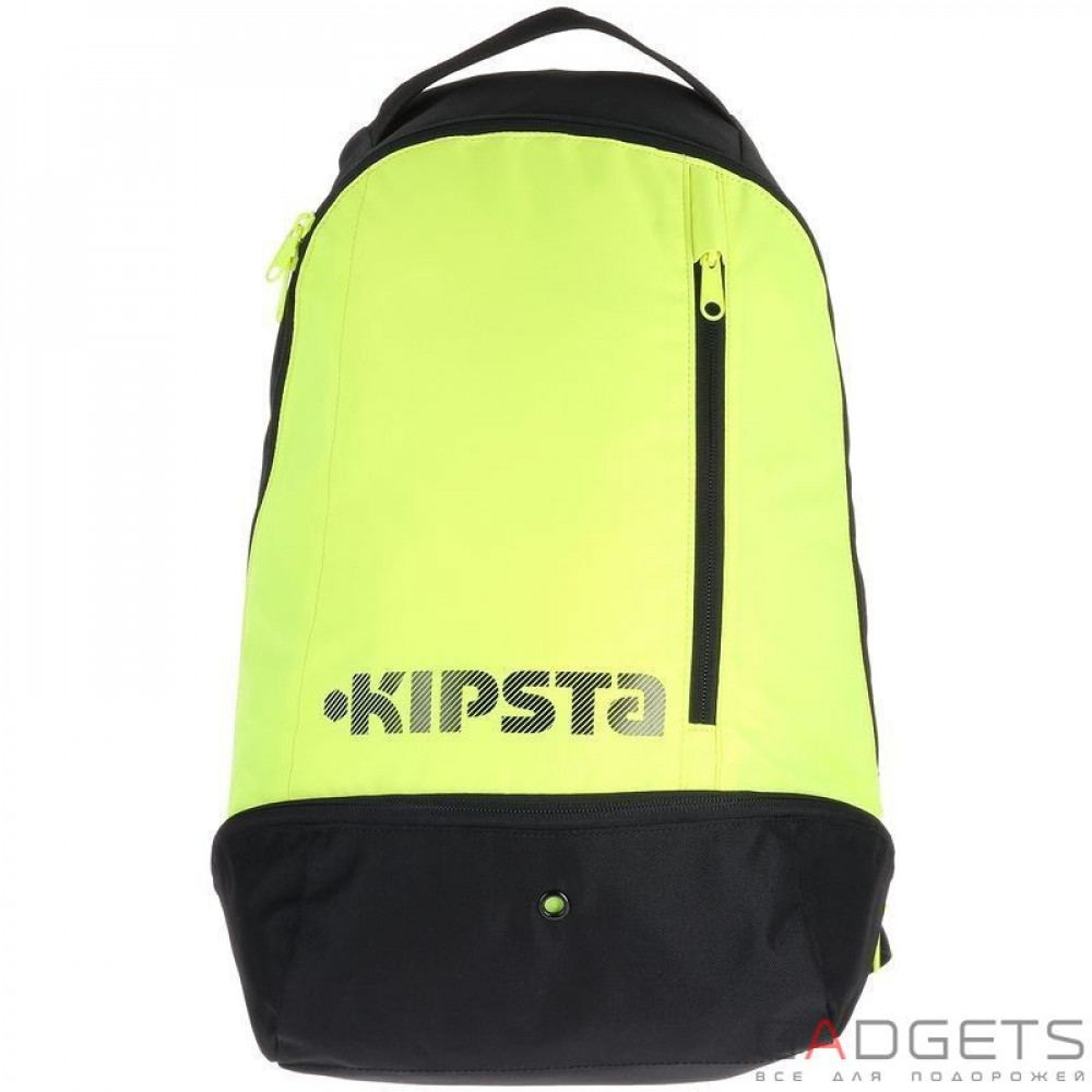 Фото Рюкзак Kipsta Intensif черный-салатовый