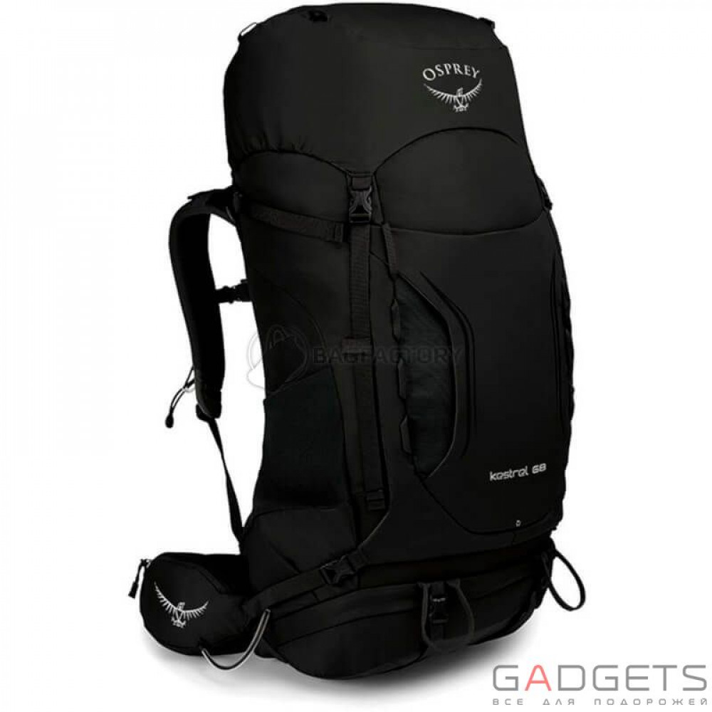 Фото Рюкзак Osprey Kestrel 68 Black S/M черный