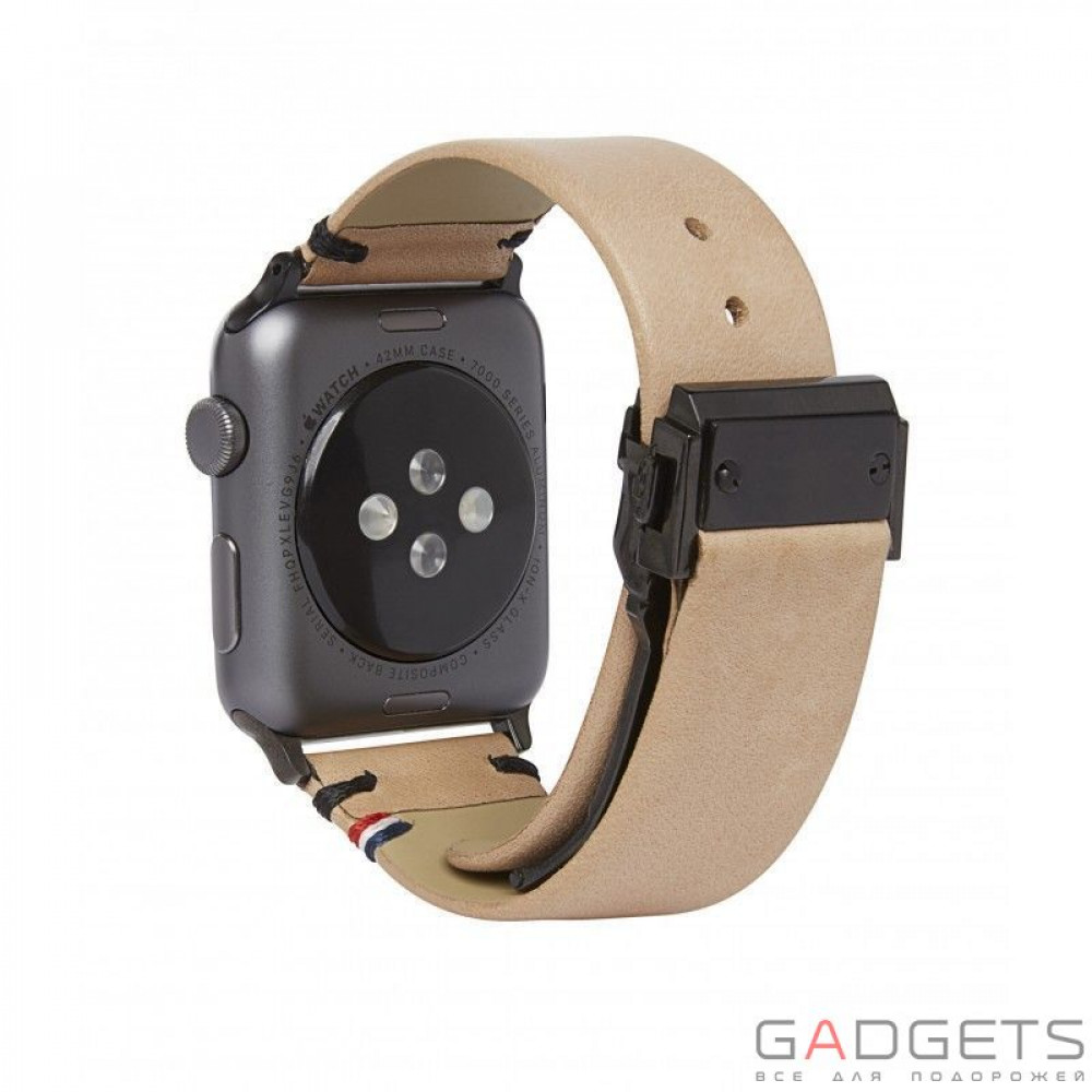 Фото Ремінець Decoded Leather Straps for Apple Watch Sahara (D7AW42SP2SA)
