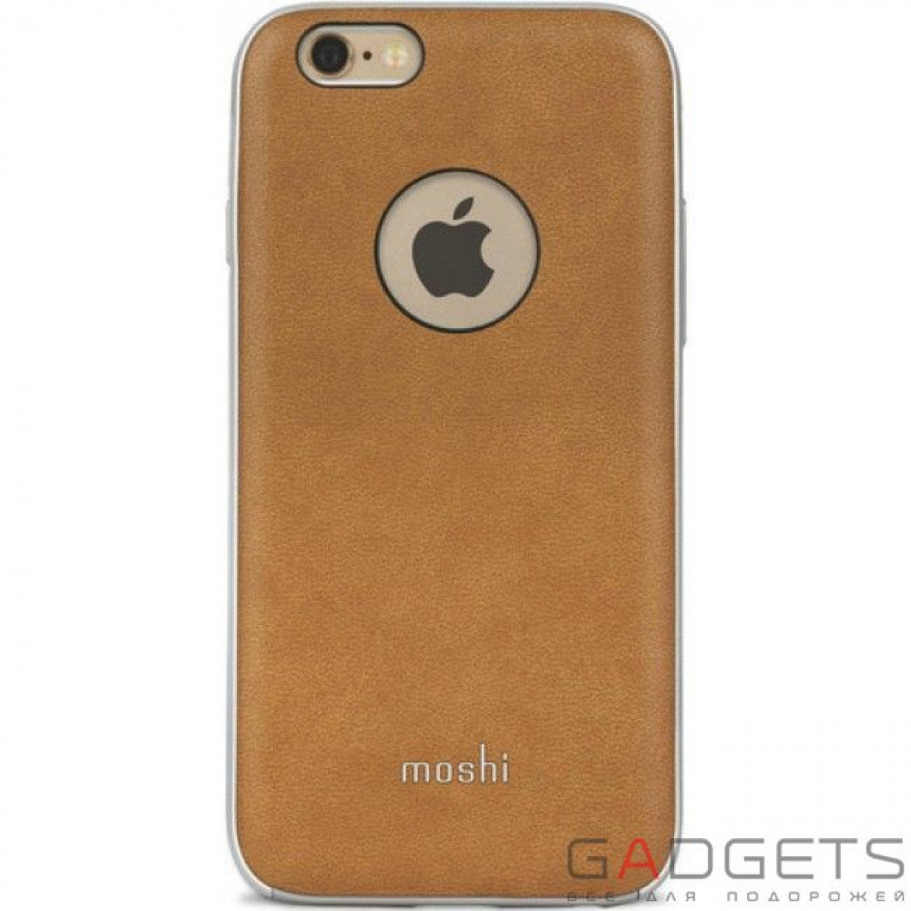 Фото Чехол-накладка Moshi iGlaze Napa Vegan Leather Case Caramel Beige for iPhone 6/6S (99MO079104)