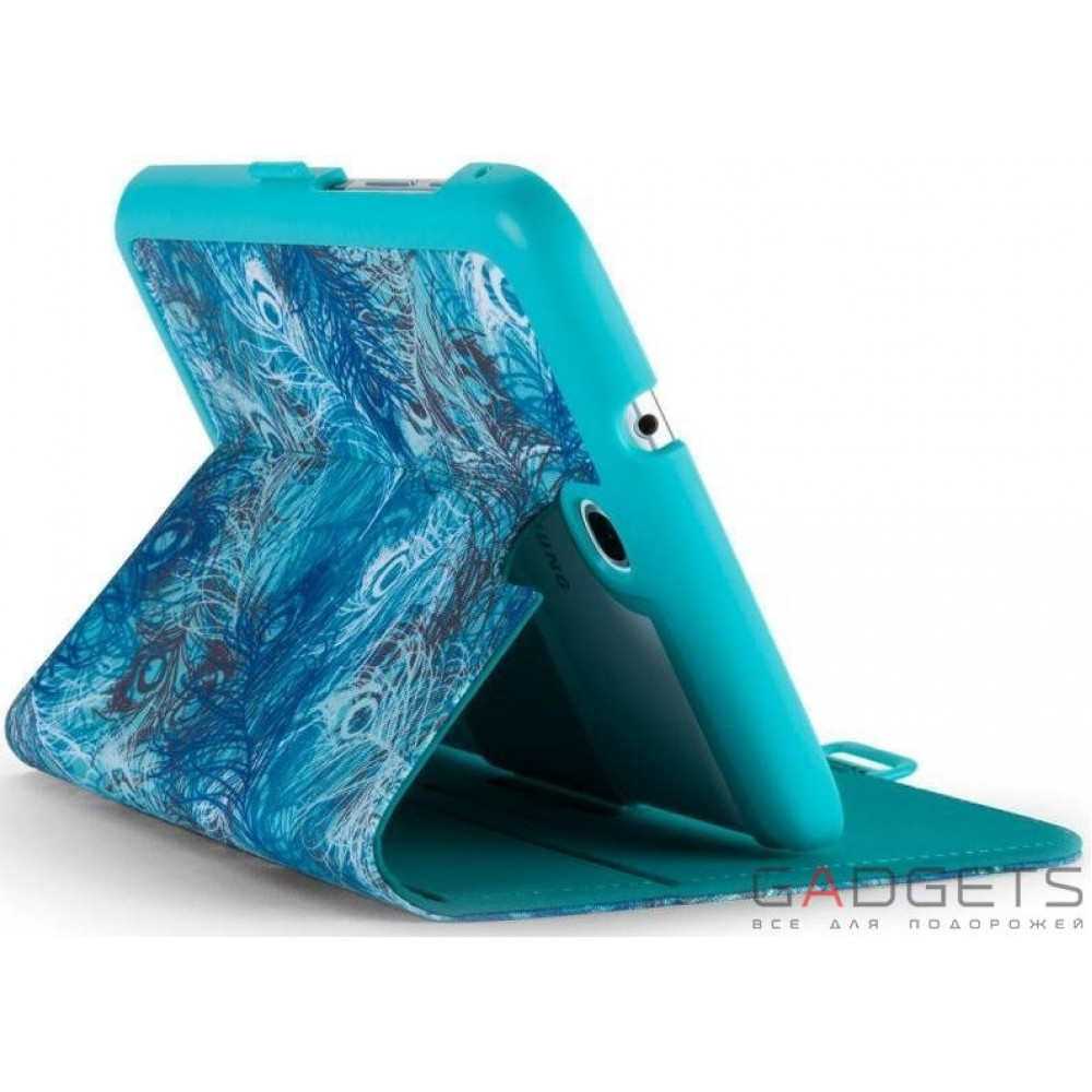 Фото Чехол Speck Samsung Galaxy Note 8 Fitfolio Peacock Plumes Blue/Caribbean Blue (SP-SPK-A2090)