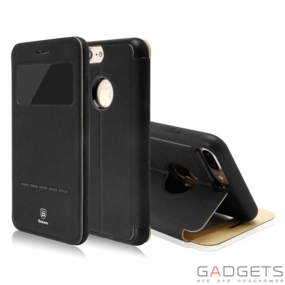 Фото Чохол Baseus Simple Series Leather Case iPhone 7 Plus Black