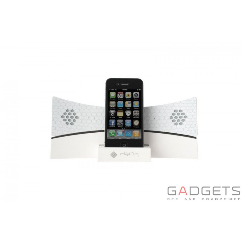 Фото Телефонна трубка + док-станція Native Union Curve BT iDock High Gloss White for iPhone (PHO006W)