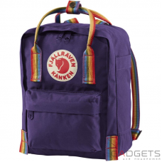 Рюкзак Fjallraven Kanken Rainbow Mini Purple/Rainbow Pattern