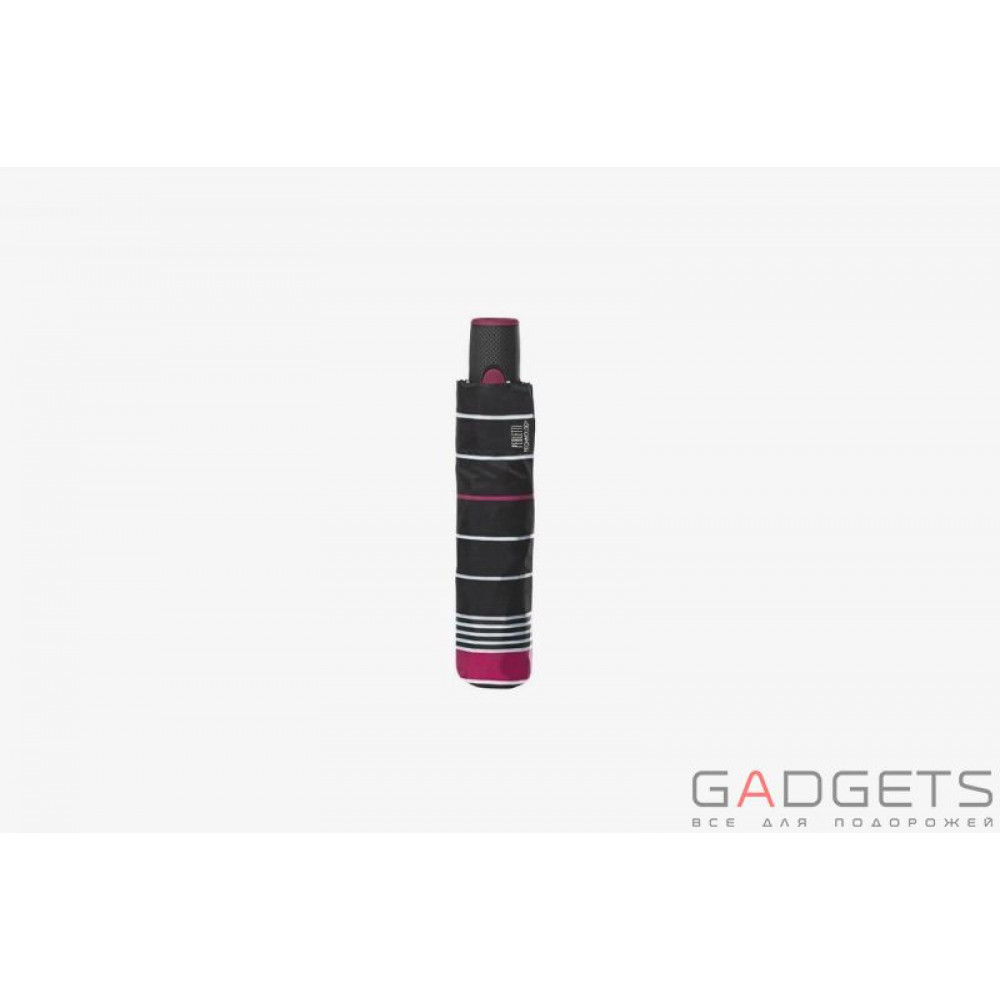 Фото Зонт складной женский Perletti Technology Черный (21580.1;7669)