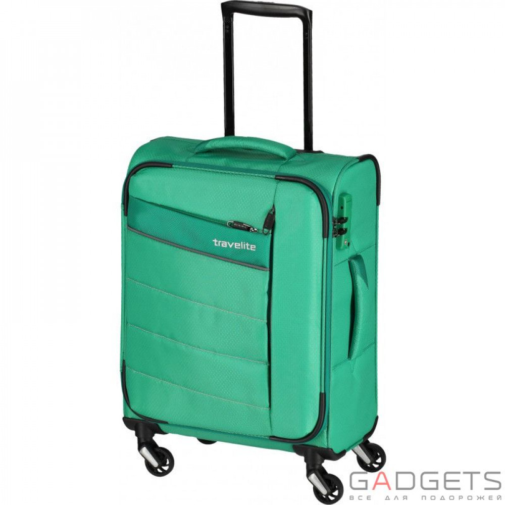 Фото Валіза на 4-х колесах Travelite Kite (S) 36 л Green (TL089947-83)