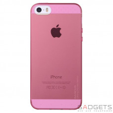 Чехол-накладка Baseus Slim Case Transparent iPhone 5/5s/SE Pink