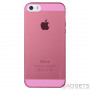 Чехол-накладка Baseus Slim Case Transparent iPhone 5/5s/SE Pink фото 0