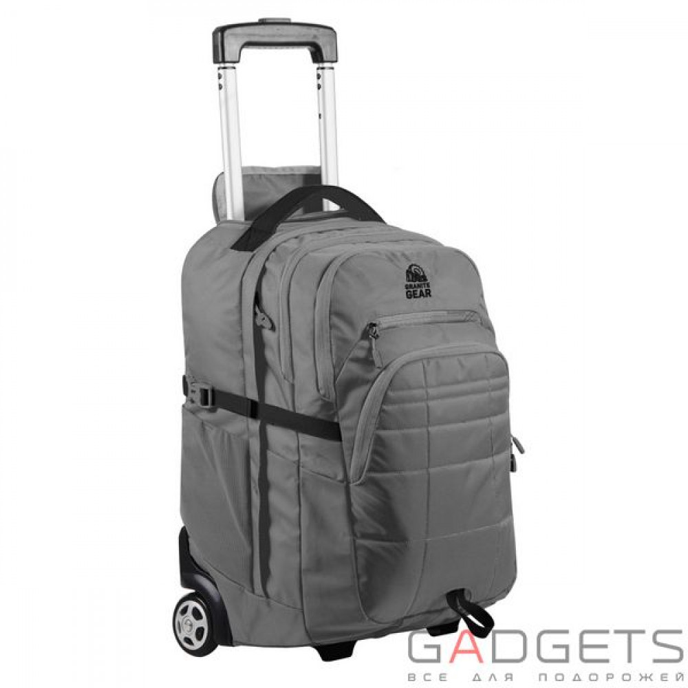 Фото Сумка-рюкзак на колесах Granite Gear Trailster Wheeled 40 Flint/Black