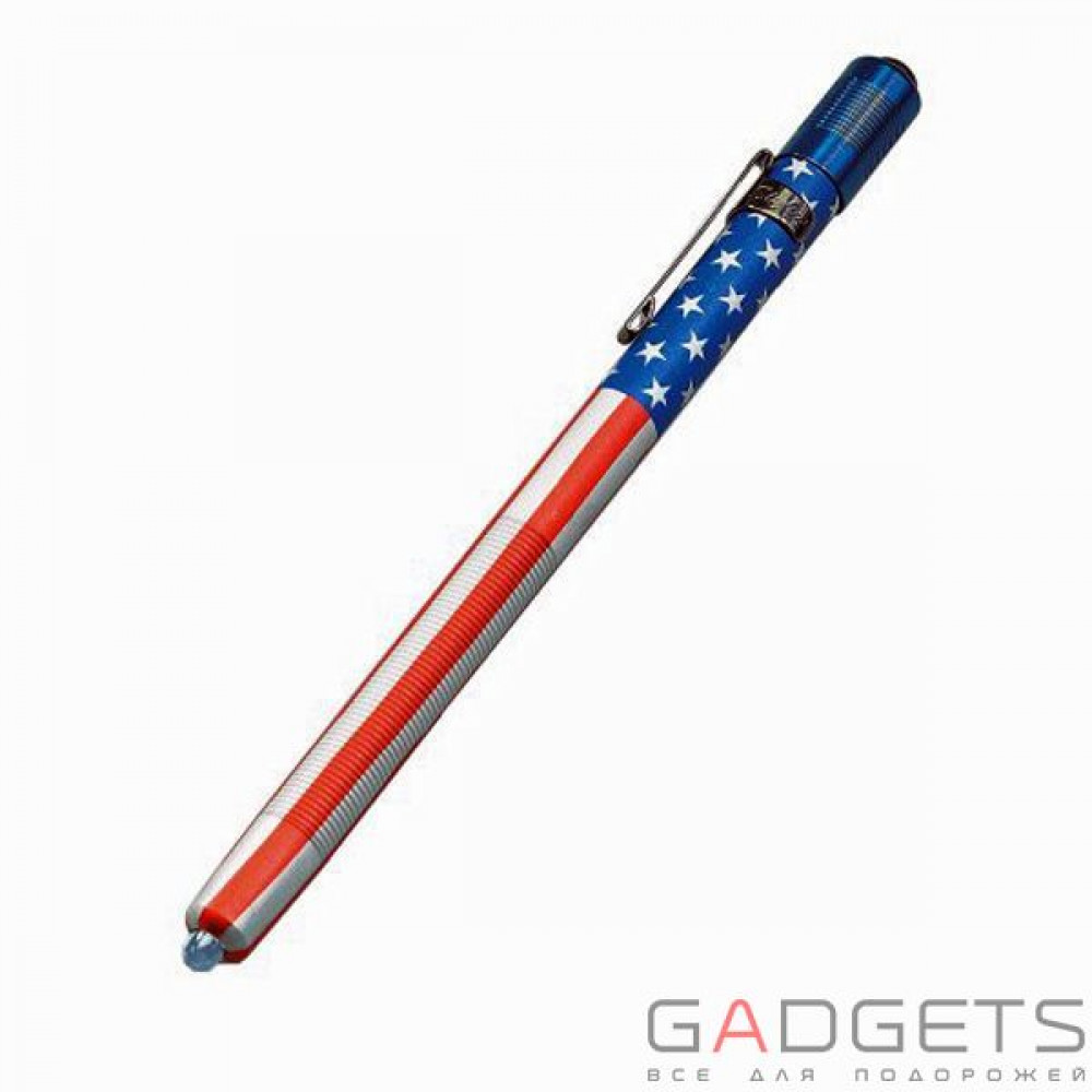 Фото Ліхтар Streamlight Stylus US FLAG/WHT