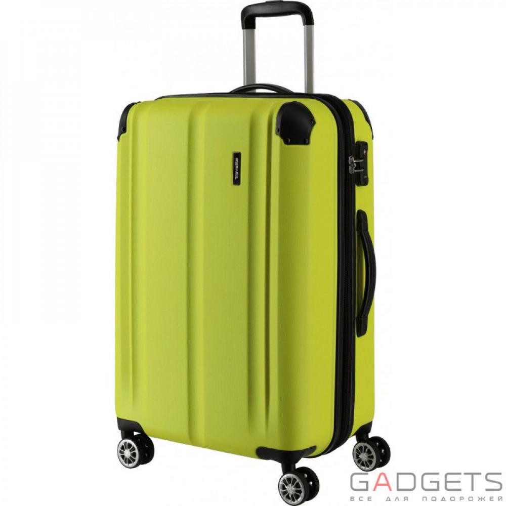 Фото Чемодан на 4-х колесах Travelite City (M) 78 л Limone (TL073048-83)