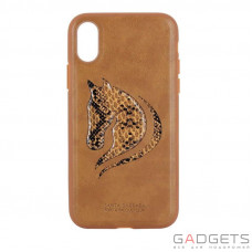 Чехол Polo Viscount для iPhone X Brown (SB-IPXSPHOR-BRW)