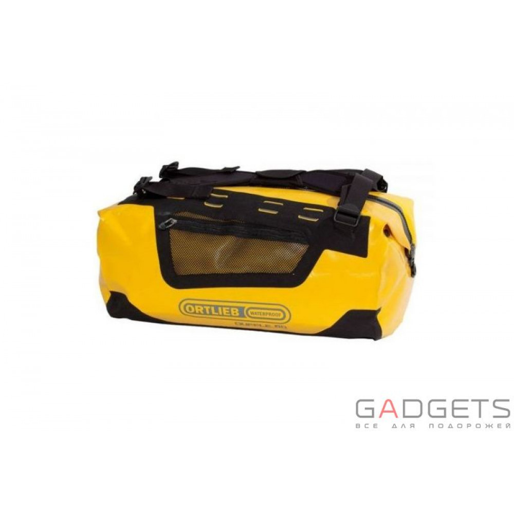 Фото Гермобаул-рюкзак Ortlieb Duffle sunyellow-black 60 л