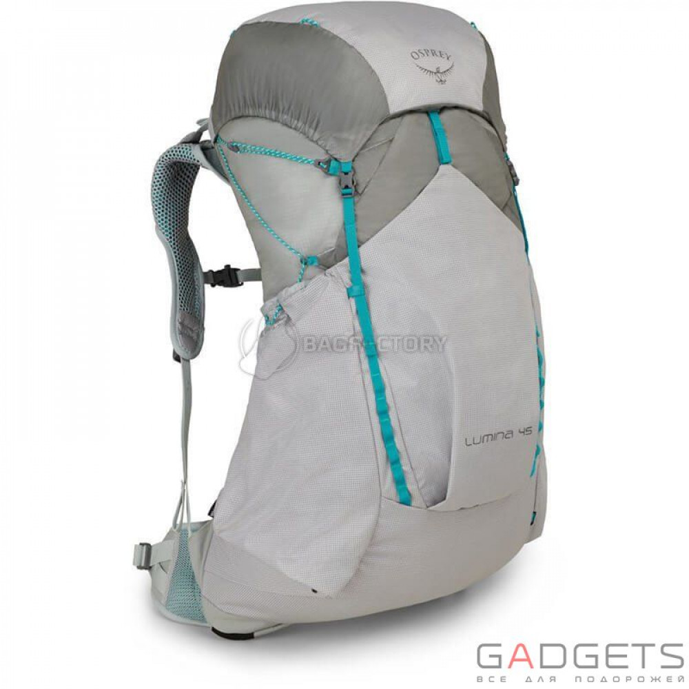 Фото Рюкзак Osprey Lumina 45 Cyan Silver WM сірий