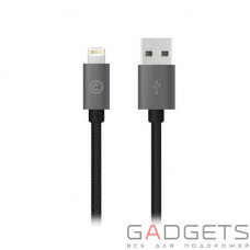 Кабель для зарядки і синхронізації Lab.C Lightning Starp Cable A.L Space Grey (1.2 m) (LABC-505-GY_N)