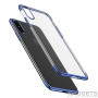 Чохол Baseus Glitter Case Blue для iPhone X (WIAPIPH8-DW03) фото 0