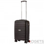 Чемодан TravelZ Big Bars (S) Black фото 0