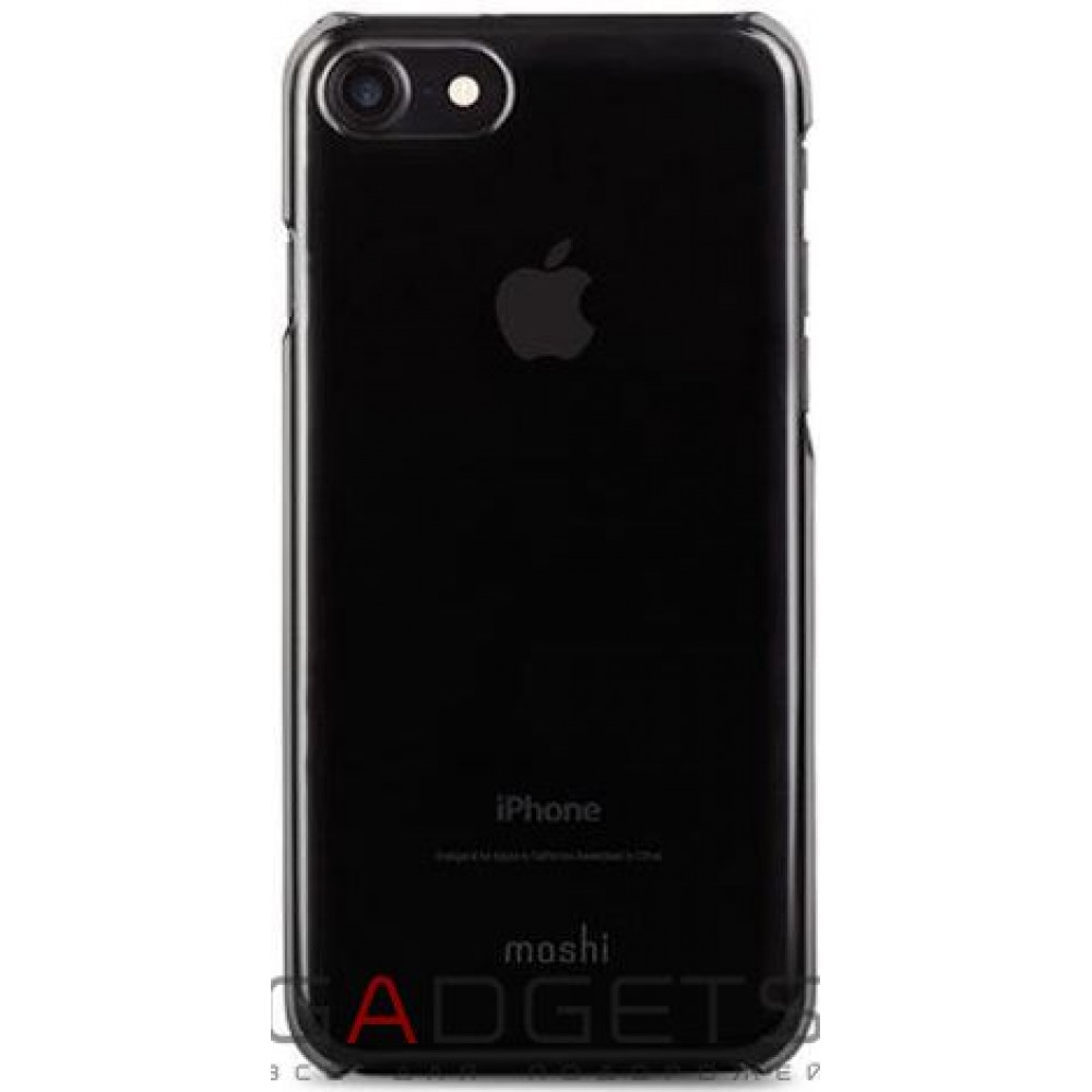 Фото Чехол-накладка Moshi XT Thin Transparent Snap-On Case Black для iPhone 7 (99MO088061)