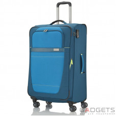 Чемодан на 4-х колесах Travelite Meteor (L) 105 л Petrol (TL089449-22)