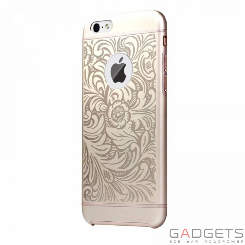 Фото Чехол-накладка iBacks Aluminium Case Essence Cameo Venezia Series Gold for iPhone 6 4.7''
