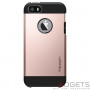 Чехол-накладка Spigen Case Tough Armor Rose Gold для iPhone SE/5/5S (SGP-041CS20190) фото 0