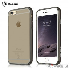 Чехол-накладка Baseus Golden Series For iPhone 6 Plus/iPhone 6S Plus Transparent Black