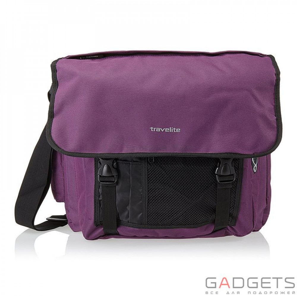 Фото Сумка наплечная Travelite Basics 25 л Aubergine (TL096248-15)
