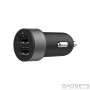Автомобильное з/у Lab.C Dual USB Car Charger A.L Space Gray (3.4 A) (LABC-582-GR_N) фото 0