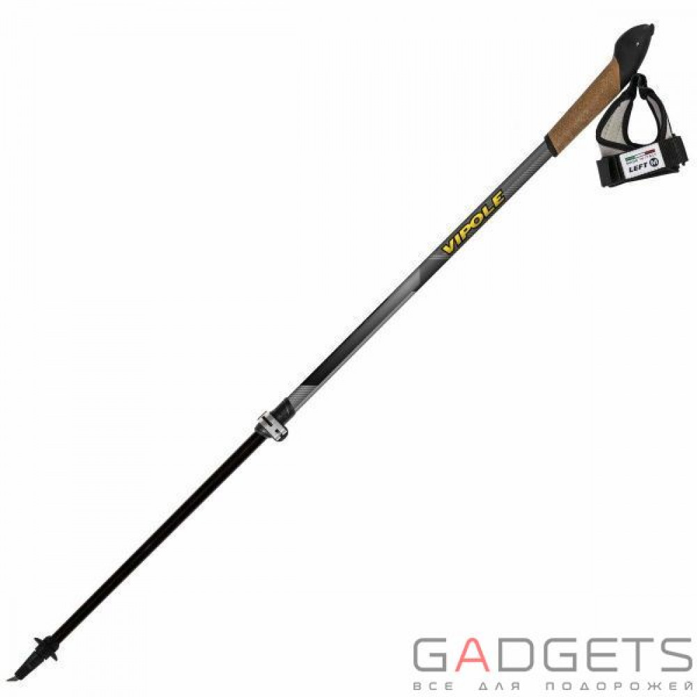 Фото Палиці для скандинавської ходьби Vipole Instructor Vario Top-Click QL K.T. Dark DLX S1852