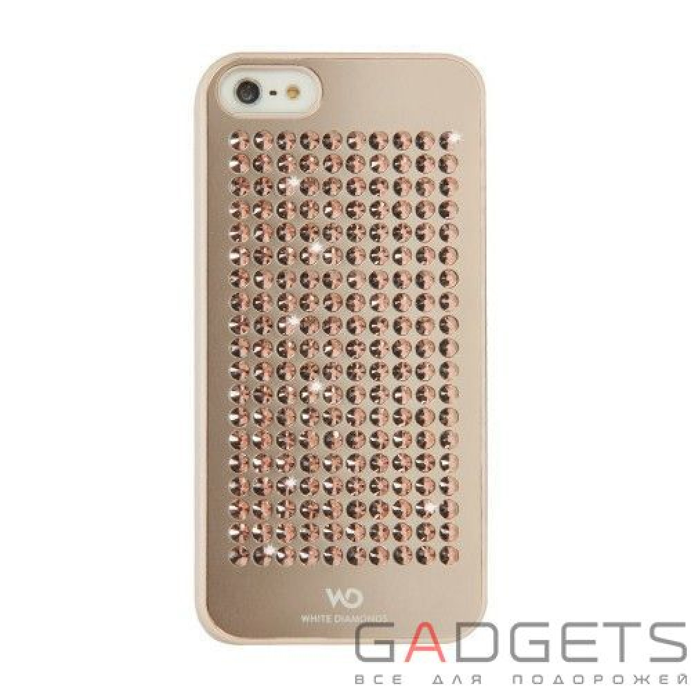 Фото Чохол-накладка White Diamonds Rock Gold for iPhone 55S (1210RCK3)